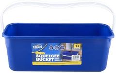 Xtra Kleen Window Cleaning Squeegee Bucket with Carry Handle, 17 x 42 x 15.5 cm