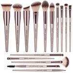 Makeup Brushes Zoreya Makeup Brush Set Premium Foundation Brush Kabuki Brush With Soft and Cruelty-Free Synthetic,for Cosmetics Foundation Concealers Powder Blush Blending Face Eye Shadows Brush Sets