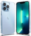 Ringke Fusion Compatible with iPhone 13 Pro Max Case (2021) Slim Anti-Fingerprint Frosted Hard PC Back Shockproof Bumper Cover - Matte Clear