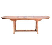 Emporium Furniture Wooden Garden Furniture sets| Extendable Dining Table with 8 Stacking and Folding Chairs| Quality Teak Wood Outdoor Dining Sets for 8| Patio Set (Oval Extandable Table)