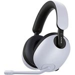 Sony INZONE H7, WH-G700 Wireless Gaming Headset, Over-Ear Headphones with 360 Spatial Sound, 40 Hours Battery Life, Works with PC, flip to Mute mic, Mobile, Laptop, PS5 & PC Compatible (White)