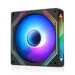 Jungle Leopard Prism 140mm ARGB Case Fan,Infinity Mirror Light Effect Design Cooling Fan, 140mm CPU PWM Fan 1600RPM 74.26CFM 2.13MMH20 HDB Bearing for PC Case&CPU Cooler