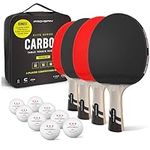 PRO-SPIN Ping Pong Paddles - Carbon