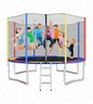 KOSTEN SPORTS 10 FT Trampoline with Safety Enclosure Net & Ladder – Heavy-Duty Outdoor Trampoline for Kids & Adults – High-Elastic Jump Mat, Rust-Resistant Frame, Easy Assembly