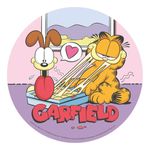 Dekora - Children's Birthday Cake Decoration - Edible Garfield Cake Topper 20 cm Wafer Paper for Cake Decorating - Gluten Free, Lactose Free, And No Sugar Added - Suitable for Vegetarians