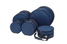 TAMA Power Pad Designer Collection Drum Bag Set for 5pc Drum Kit with 22"BD, Navy Blue