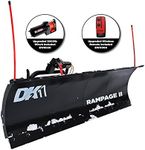 DK2 Rampage II 82-Inch x 19-Inch Custom-Mounted Winch-Driven Snowplow Kit