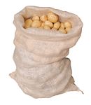 Large Hessian Potato sack 58.75cm x 105cm (Pack of 2)