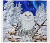 CafePress Snowy Owl Digital Art Thr