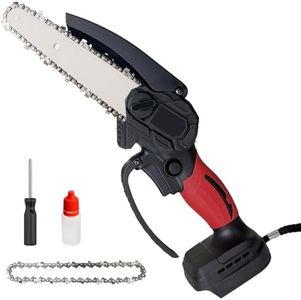 4 Zoll Mini Kettensäge für Makita 18V Akku,Kettensäge Elektrisch,Batteriebetrieben,Handkettensäge 550W,Handkettensäge Akku für Gartenscheren Astschere Holzschneidenz(ohne Akku)