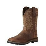 Ariat Work Men's Groundbreaker Work Boot, Brown, 8.5 D US