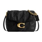 COACH Women's Satchel Shoulder Bags, B4/Black, One Size