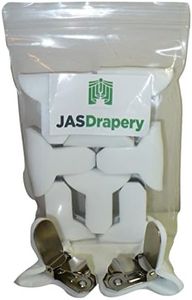 JAS Drapery 8 Pack of Padded Comforter Clips, Prevents Comforters From Shifting Inside Duvet Cover