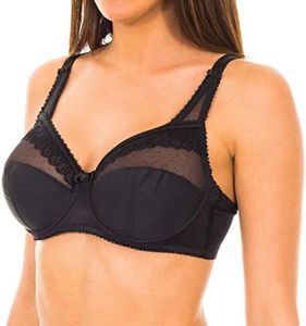 Playtex Reggiseno con Ferretto in Microfibra Femminile Criss Cross Donna x1, Nero (Black), 80D