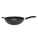 SQ Professional Ultimate Carbon Steel Wok 34cm with Helper Handle