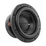 DS18 ZR8.2D Elite-Z 8" Car Audio Subwoofer 1000W Watts Dual Voice Coil 2-Ohm DVC 2+2 OHMS (1 Speaker),Black