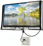 Kingly Home 43 Inch LED TV Cover PVC Waterproof With Transparent Polythene Layer Compatible for Sony, Mi, Kodak LED TV