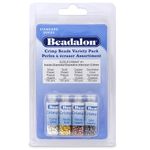 Beadalon 600-Piece Crimp Bead Variety Pack, 305X-109