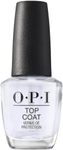 OPI Nail Lacquer Top Coat, Nail Polish Top Coat, Protective High-Gloss Shine, Up to 7 Days of Wear, 15ml