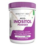 Healthyhey Nutrition 100% Pure Myo Inositol Powder (Vitamin B8), 400gm pack