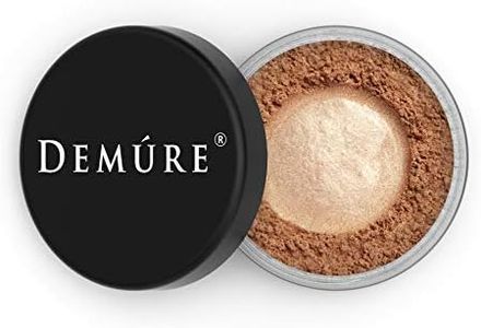 Demure Mineral Make Up Bronzer Powder, Loose Powder Makeup, Highlighter Makeup, Contouring Makeup, Professional Makeup, Cruelty Free Makeup, Face & Body Bronzer By Demure - 7g