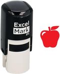 Apple - ExcelMark Self-Inking Round