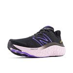 New Balance Women's Fresh Foam X Kaiha Road V1 Running Shoe, Black/Electric Indigo, 5 M