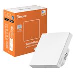 SONOFF Zigbee Smart Light Switch, Requires SONOFF Zigbee Hub, Smart Switch, No Neutral or with Neutral, APP Remote Control, Zigbee Switch ZBM5 86-Type, 1 Gang