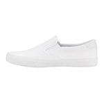 Lugz Men's Clipper Slip on Sneakers, White, 9 UK