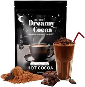 Prosper Magnesium Hot Cocoa - Organic Melatonin & Sugar Free Cocoa - Sleep Aid with Adaptogens - 14 Superfoods, Non Dairy, Keto & vegan Organic Hot Cocoa - Caffeine Free Hot Chocolate- 30 Servings