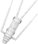 AC1200 Outdoor WiFi Range Extender, WAVLINK Weatherproof Outdoor Access Point with POE, High Power Long Range WiFi Extender Signal Booster, Dual Band 2.4/5GHz, Support WiFi AP/Repeater/Router Mode.