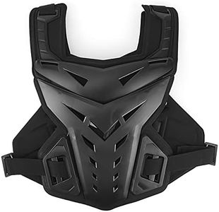 Motorcycle Body Armor Vest Dirt Bike Gear, Chest Protector Motocross Gear Motorcycle Chest Back Protector for Men Mountain Bike Protective Gear MTB Racing Off-Road (1#)