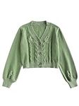 ZAFUL Women's Button Up Embroidered