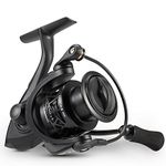 Piscifun Carbon X Spinning Reels - Light to 5.7oz, 6.2:1 High Speed Gear Ratio, Carbon Frame and Rotor, 10+1 Shielded BB, Smooth Powerful Freshwater Spinning Fishing Reel (2000 Series)