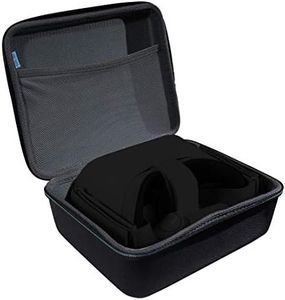 TUDIA Hard Travel EVA Shock Absorption Carrying Storage Case Compatible with Samsung Gear VR W/Controller, Black