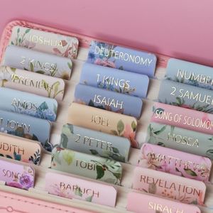 UPAFEXXI-Bible Tabs with Book Summaries(Gold Foil Embossed Lettering), Bible Tabs for Women and Men, Reposition Large Print Stickers, Easy to Read, 80Chapters Labels for Easy Navigation