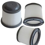 Eagles Pack of 3 Replacement Vacuum Filter Compatible for Black＆Decker DustBuster PVF110 PHV1210 PV1020L PD11420L