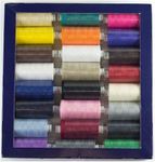 Coats Moon Assorted Dark 120s Sewing Machine Polyester Thread Cotton 1,000 Yards