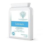 Selenium 200µg - 120 Capsules – 4 Month Supply as Selenomethionine The Naturally Occurring Form with Superior bioavailability - Made in The UK