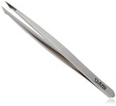 Rubis Switzerland Two Tip Pointed/Slanted Tweezer, 1 Count