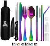 Taplord Portable Travel Silverware 