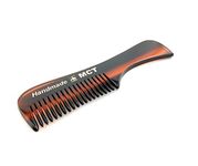 G.B.S MCT Handmade Fine Toothed Beard Mustache Comb Unbreakable Fine Toothed hair comb and Moustache Pocket Comb Portable Pocket Size for Hair Grooming anywhere anytime, Saw-Cut & Hand Polished