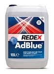 Redex AdBlue Additive 10L, AdBlue With Easy-Pour Spout, Reduces NOX Emissions, Quick & Easy Filling, Keep Spare In Boot, Premium Quality AdBlue Diesel Exhaust Fluid, No-Spill Bottle, 10 Litres