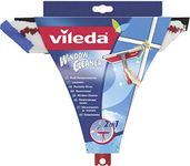 Vileda Professional Window Wiper 2-in-1, Window Squeegee and Washer with Microfibre Cover, Window Cleaner for Streak-Free Windows