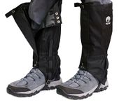 Pike Trail Leg Gaiters - Waterproof and Adjustable Snow Boot Gaiters with Customizable Fit Technology for Hiking, Walking, Hunting, Mountain Climbing and Snowshoeing