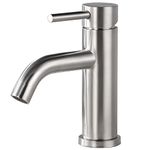 ALTON SUS52115, Single Lever Basin Mixer, Brushed Nickel