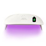 Rechargeable UV Resin Light Curing for Epoxy Crafts 21 LED UV Light for Resin,Glue,3D Printer UV Resin Lamp 365nm+405nm (UV Resin Light Rechargeable)