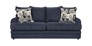 Flash Furniture Exceptional Designs Chenille Sofa, Caliber Navy