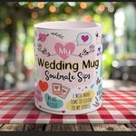 DAYS Wedding Gift, Gift for Wife/Bride Gift for Husband Anniversary Gift Valentines My Wedding Mug, Wedding Gift, Gift for Wife/Bride, Gift for Groom/Husband Anniversary Gift, Valentines