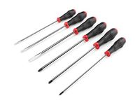 TEKTON High-Torque Screwdriver Set, 6-Piece (#1-#3, 3/16-5/16 in.) | DRV43012 | Made in USA